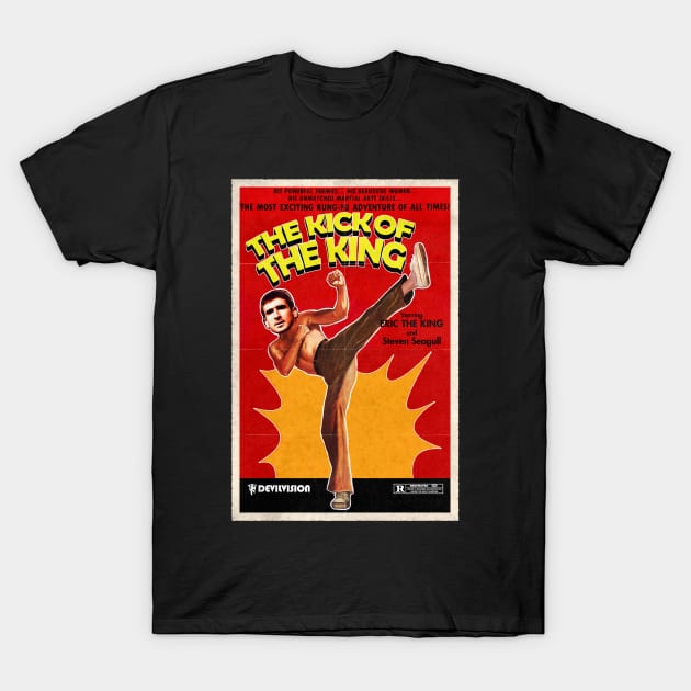 The Kick of the King T-Shirt by CatByrne